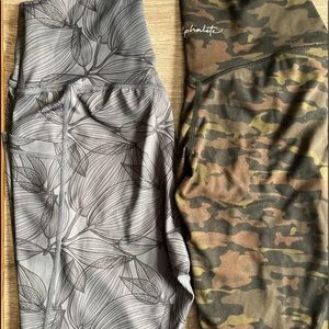 Alphalete camo leggings M